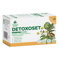 Детоксосет (Detoxoset) с цинком чай SVF д/печени, пищеварит системы, обмена веществ 2г/ф-п №20 БАД